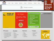 Tablet Screenshot of gurukulschool.org